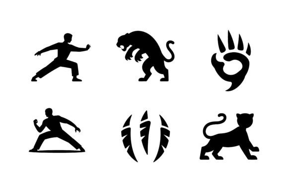 Big Cat Martial Arts SVG Bundle